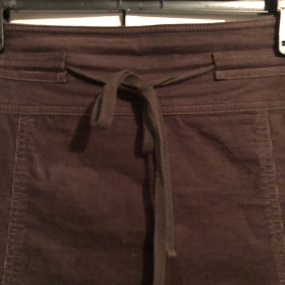 Sahalie Womens 8  Fine Wale Corduroy A-Line Skirt - Picture 2 of 4